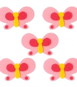팰트소품-분홍꼬마나비