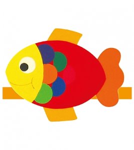동물머리띠B세트-물고기