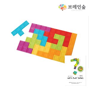 매쓰플레이-펜토미노 교구+교재세트