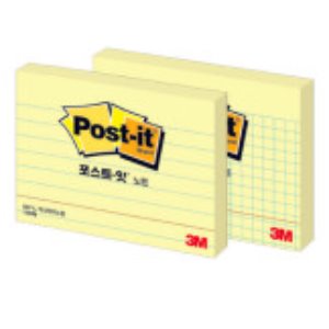 [3M] 포스트잇 657 100매 라인(102*76mm)
