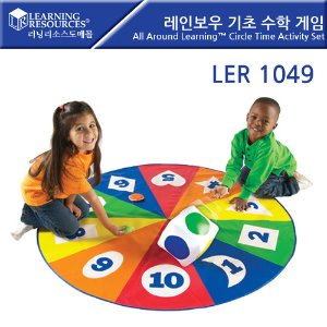 레인보우 기초 수학 게임 All Around Learning™ Circle Time Activity Set [ler1049]