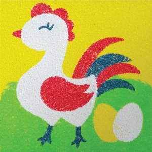 데코샌드 138 액자만들기 (닭)