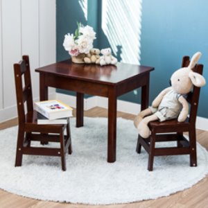 유아용 고무나무 원목 책상 의자 세트 - DIY - 쇼핑몰 전용상품